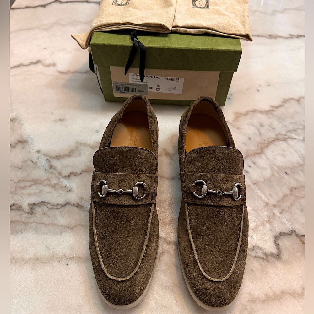 NIB Men's Gucci Horsebit Loafer